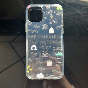 Affirmations for Anxiety iPhone 11 Pro Case